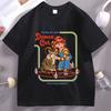 Caring for Your Demon Cat Print Tshirt Unisex Women Cotton Short Sleeve T Shirt Casual Round Neck High Quality Tshirt Streetwear