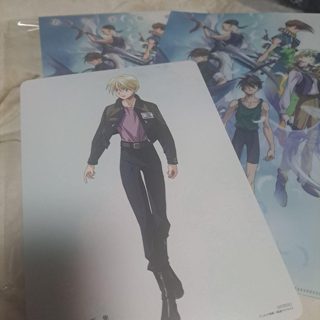 [USED] Asagi Sakura Art Collection Mobile Suit Gundam Wing Animate Bonus Fair Bonus Included