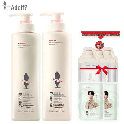 Adolph Oil Control Shampoo & Youth Memory Shower Gel Set