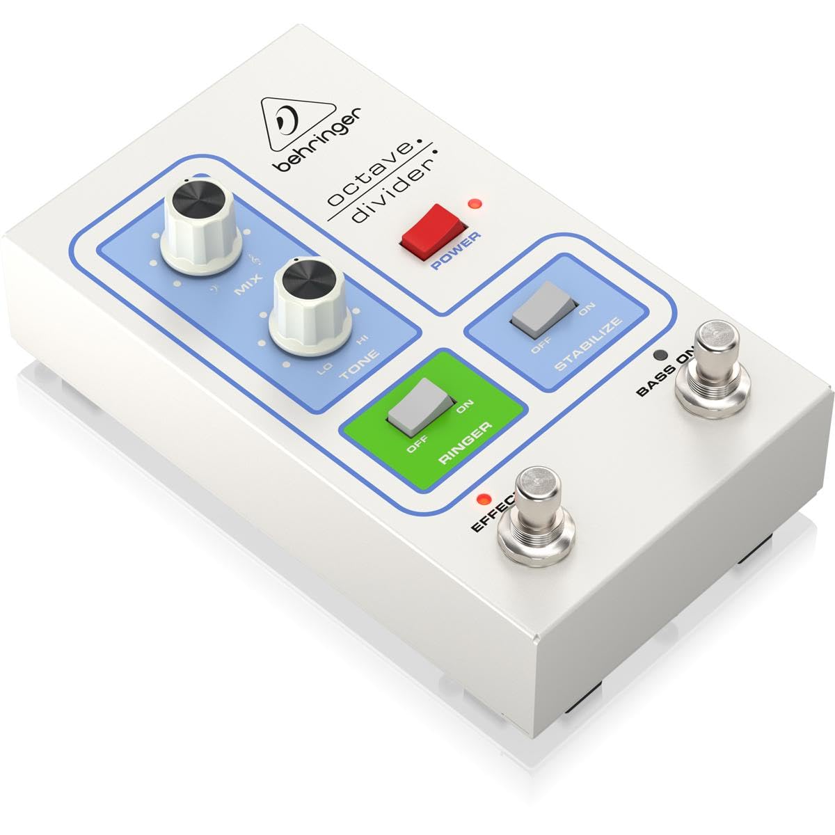 

Behringer Classic-Style Octave Divider Pedal: Recreates the legendary 70s circuit, features a variety of functions, and comes in a durable housing.