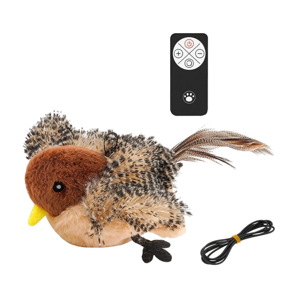 Electric Sparrow Cat Toy Self Play Authentic for Solo Playing