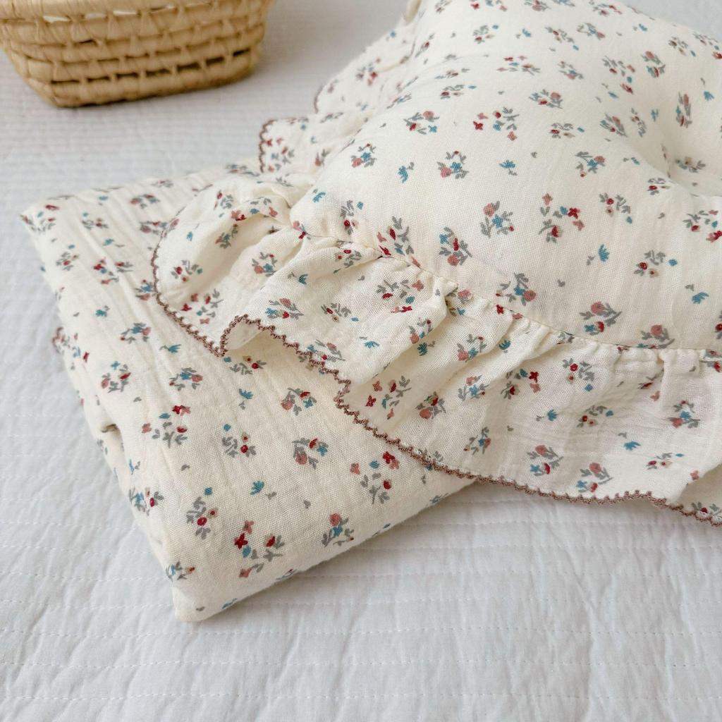 A-Listen Blogger Stil Baby Mullwindel Decke & Pucktuch aus reiner Baumwolle