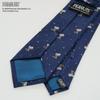Tie Snoopy Necktie PN916146 Blue SNOOPY Business Brand Necktie Character Present [Peanuts]