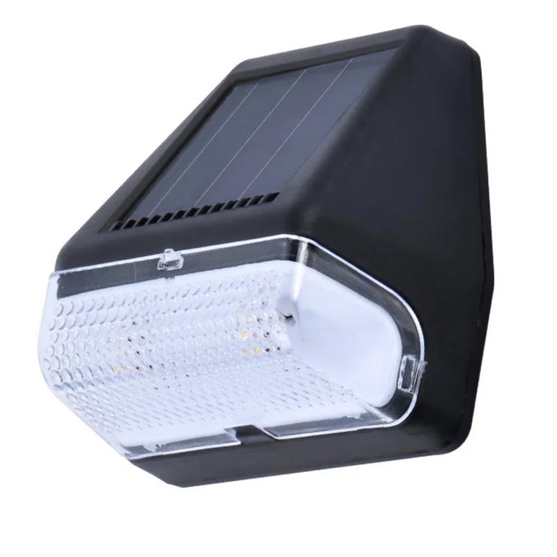 

Уличный светильник на солнечных батареях, светодиодный настенный светильник на солнечных батареях, водонепроницаемый садовый светильник, уличный светильник, ограждение, лестница, вилла, лестница, декоративная лампа 1 pc