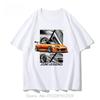 JDM Bull Demon King Japanese Classic Sports Car Modified Car Culture Tshirt Oneck Tops Tees Summer Casual Tshirt Men T Shirt