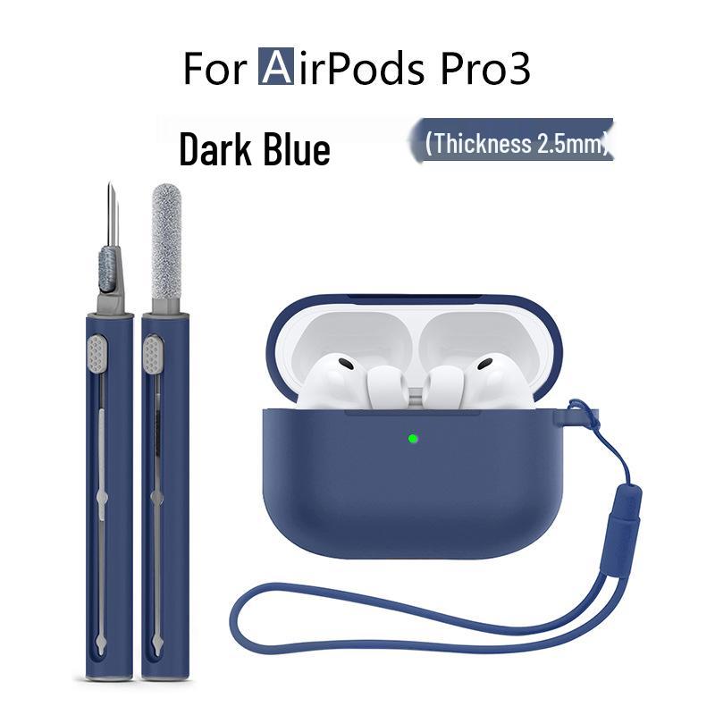 Compatible with Apple AirPods Pro 3 Silicone Protective Case, Bluetooth Earphone Cover