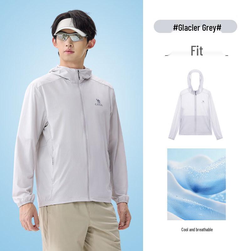 Camel Men s Mesh Breathable UPF 50+ Sun Protection Fishing Jacket L