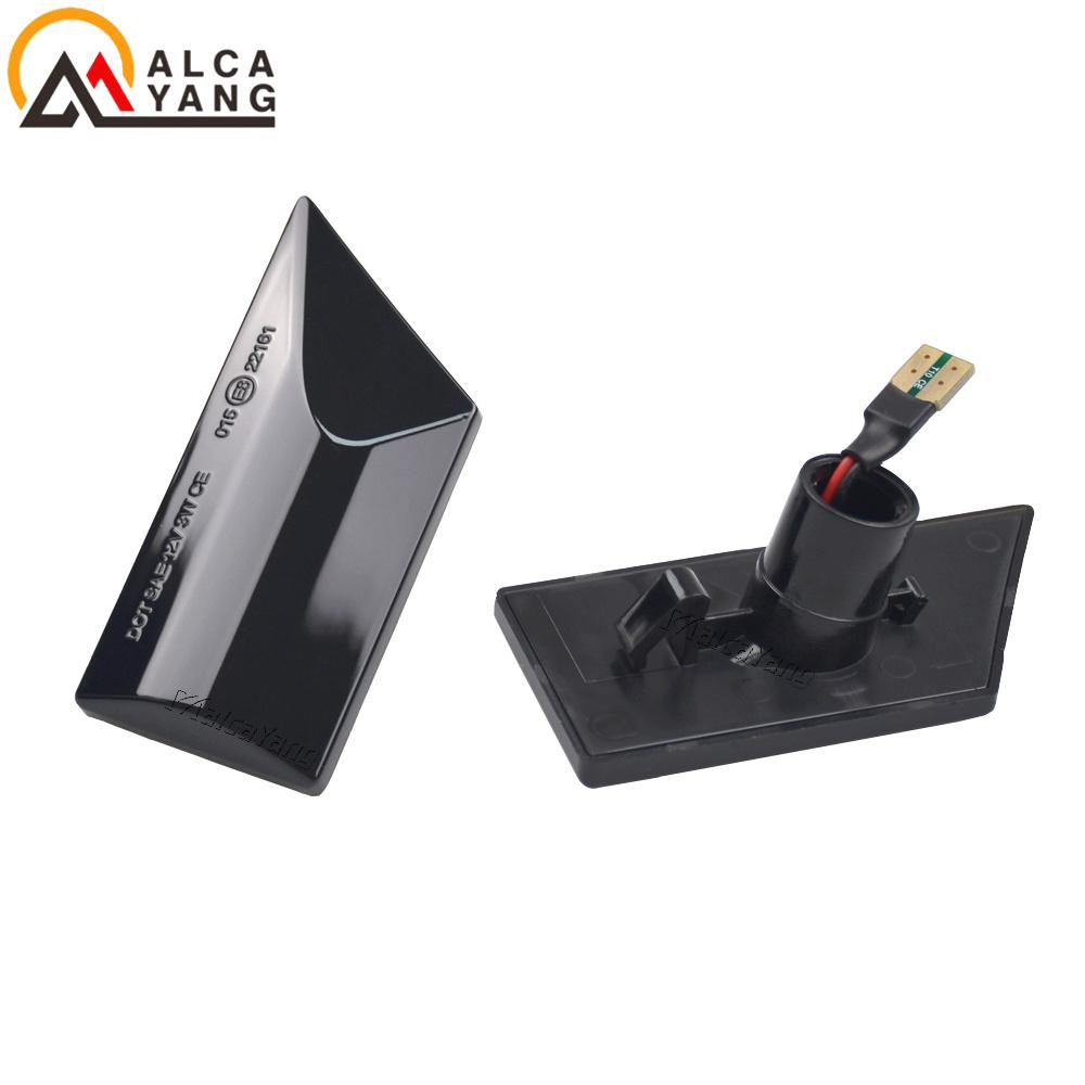 Car Led Dynamic Turn Signal Light For Opel Vectra C 2002-2008 Signum 2003-2008 Side Marker Fender Lights Blinker Indicator LampTurn Signal 2