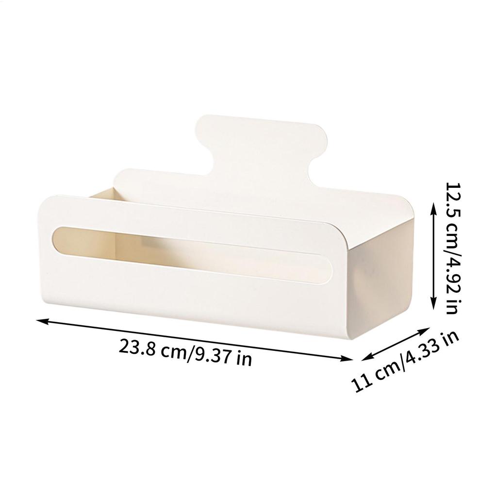 Magnetic Paper Towel Holder Magnetic Storage Box Paper Towel Holder Wall Mount Dispenser Container Refrigerator Organizer