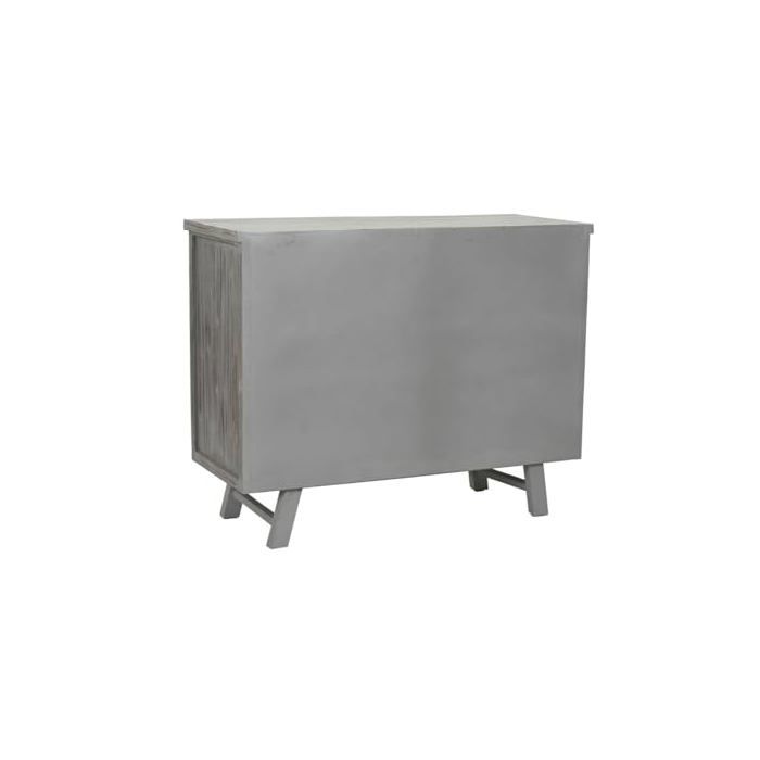 Commode multicolore - Home ESPRIT - 103x83x43 cm - Cottage - Gris - Tiroirs spacieux - Design moderne