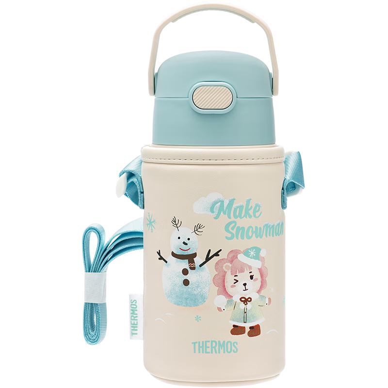 Thermos 316L Kids Insulated Straw Water Bottle