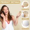 30 Pcs Christian Compact Mirrors For Women Retro Inspirational Bible Verse Compact Mirror Bulk Mini Religious Makeup Mirror Appr