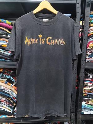 Alice In Chains Band Logo Shirt Black Color Gift Fan Unisex Tshirt Reprint S-5XL Unisex T-Shirt