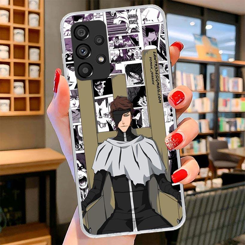 Bleach Aizen Sousuke Phone Case For Samsung Galaxy A17 A37 A57 A16 A26 A36 A56 A15 A25 A35 A55 A14 A24 A34 A54 A13 A23 A33 A53 A