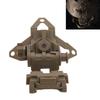 Night   Helmet Mount Foldable   Simple   Wide Compatibility Nylon NVG Mount for PVS15 PVS18 GPNVG18