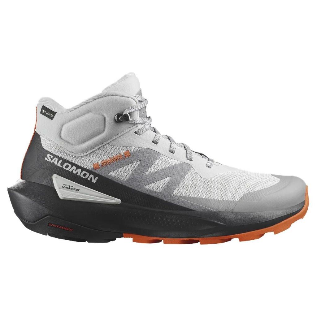 Salomon Elixir Activ Mid GORE-TEX Glacier Grey Dragon Fire Men Sneakers Phantom L47456700