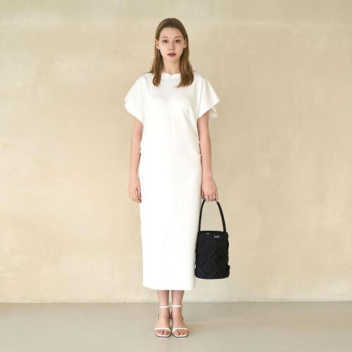 Suin Leaf Bucket Bag - Black