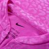 Nike Logo V-Neck Straight Cut Short Sleeve T-Shirt Women Tops Pink DO6768-684