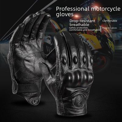 Outdoor Motorcycle Riding Touch Screen Gloves - Windproof, Anti-Fall, Wear-Resistant Cycling Equipment.