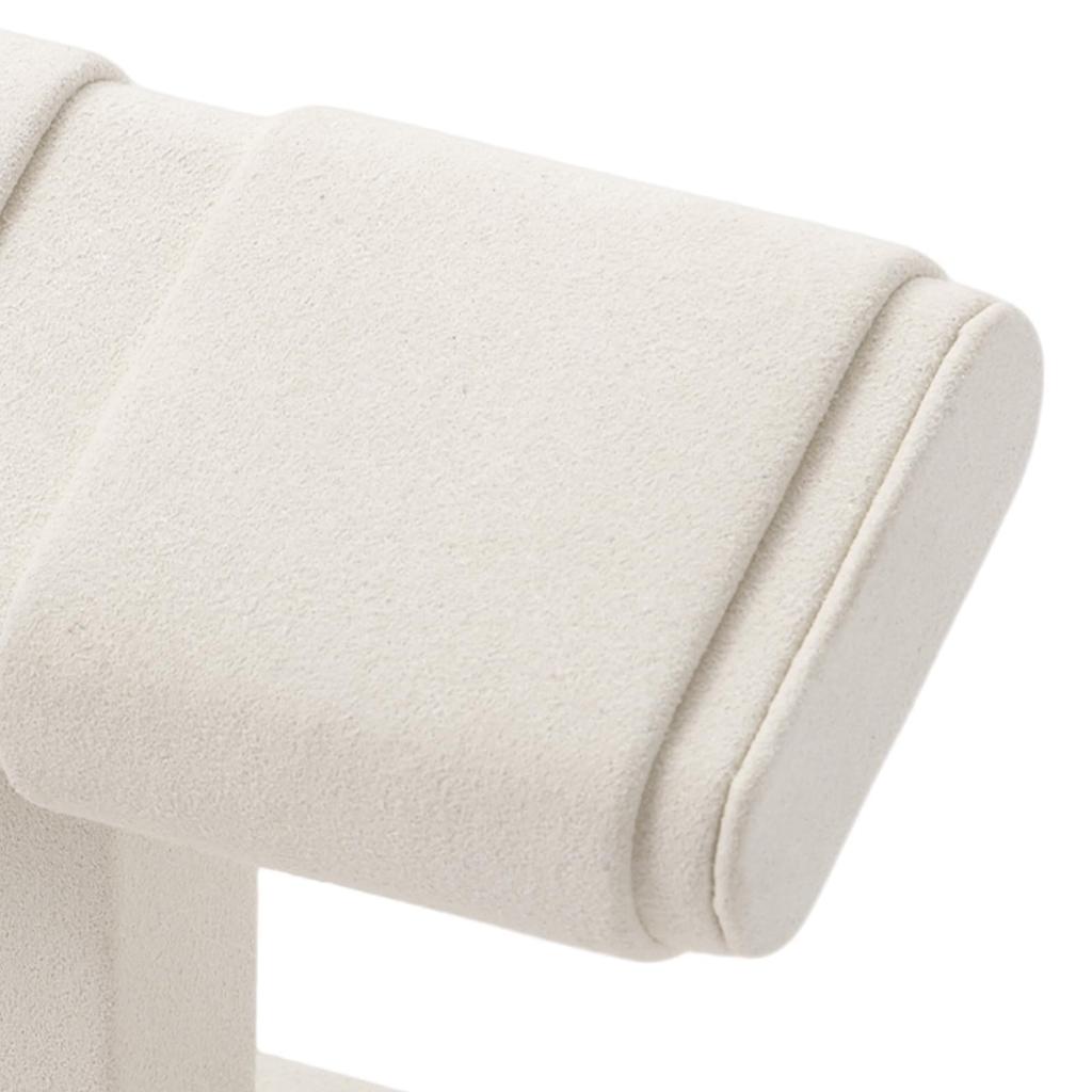 Woodten Watch Stand, Set of 2, Ideal for Storing Bracelets, Bangles, and Watches (Beige) J00601