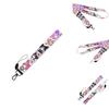 Sanrio Kuromi Character Phone Lanyard Vibrant Colors Soft Material Anime Style!