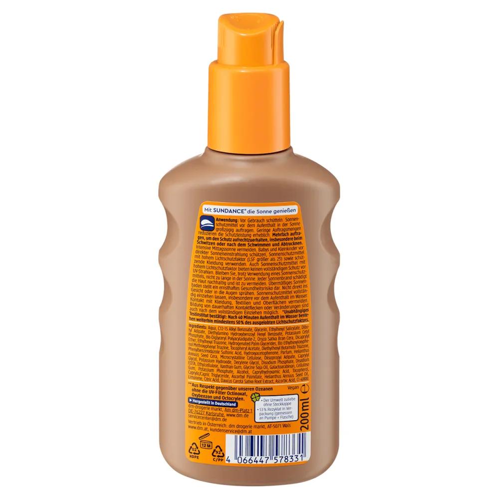 Deutscher DM Sundance Karotin Sonnenspray LSF15 200ml