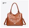 Single Shoulder Mom Girl Large Capacity Soft Leather Casual Bag Trendy Crossbody Handbag