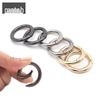 Spring Coil Jewelry Clasp & Jump Ring Adjustment Buckle - Metal Hardware Accessories for Women's Bags