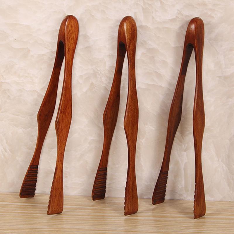 Wooden Toast Tongs Toaster Bacon Cooking BBQ Food Bread Tong Kitchen Food HA Wooden Toast Tongs Toaster Bacon Cooking BBQ Food Bread Tong Kitchen Food HA