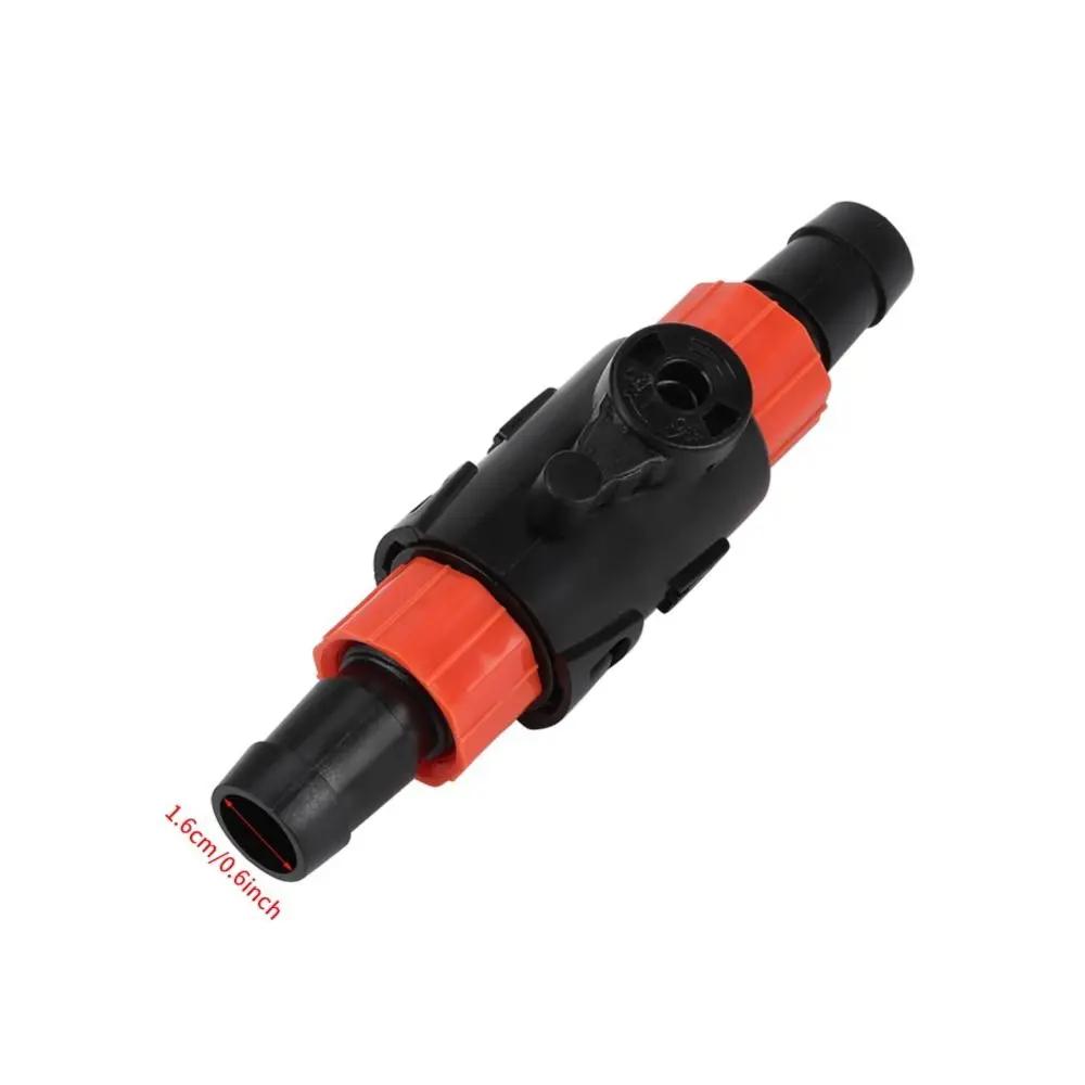 Plastic Water Control Valve 16/22mm Quick Release Fish Tank Valve Air Valve Flow Control Quick Release Connector Filter System