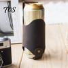 Drink Can Holder Waist Hanging Beer Holder, Faux Leather Soda Beverage Portable Holster for Belt, Accessories Lovers Camping