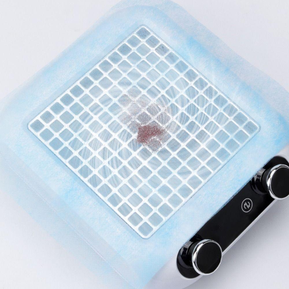 100pcs Dustproof Nail Art Dust Collector Cotton Filter Dust Filter Screen Cleaner Filter Paper