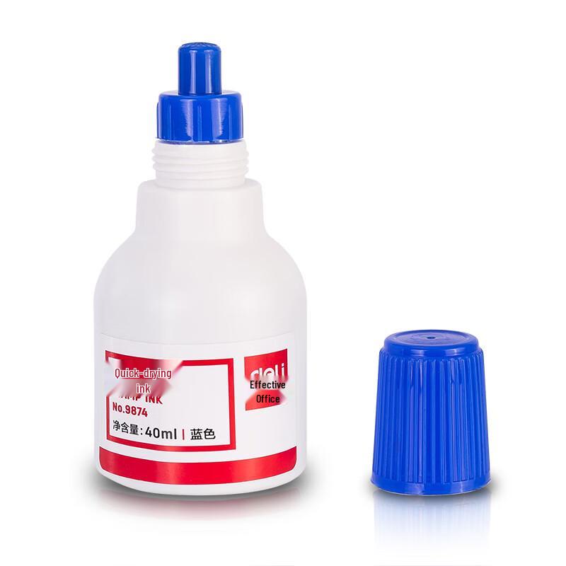 Deli 9874 Quick-Drying Inkpad Oil
