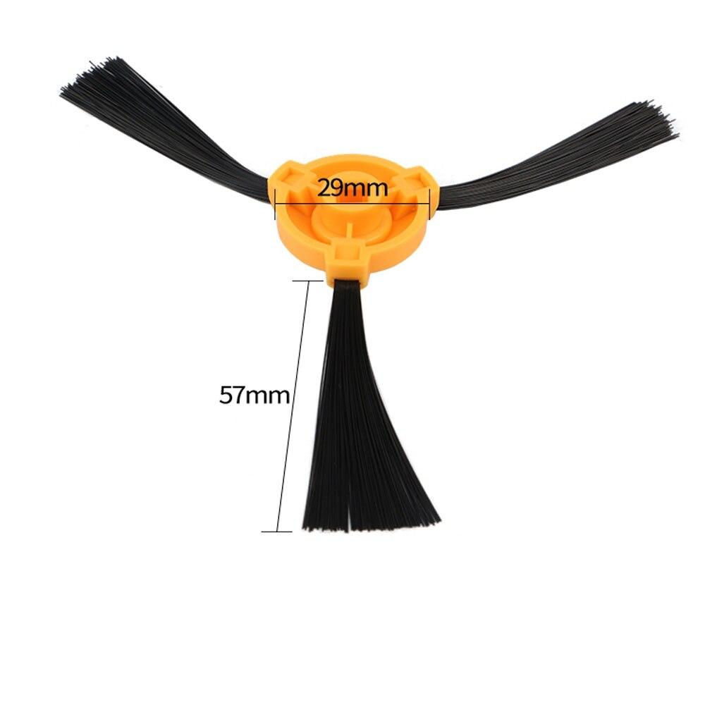 4 stk sidebørste for CONGA EXCELLENCE Robotic for iboto aqua v710 for Eufy RoboVac 11 11C Ecovacs DEEBOT N79S N79 støvsuger