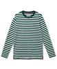 USPOLOASSN Cotton Round T-Shirt_Green Stripe