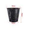 100Pcs Plastic Black Seedling Nursery Pots Seed Starting Grow Bag Flower Plant Breathable Container Garden Vegetable Box Cutting