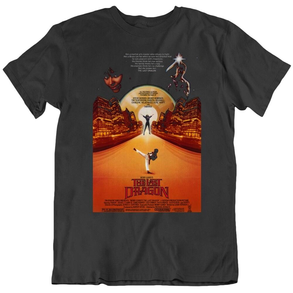 Retro 80 s Movie The Last Dragon Movie Poster Fan T Shirt XXL
