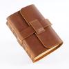 Thick Retro Chinese Style Cowhide Planner Diary Notebook with Cowhide Paper