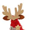 New Bright Velvet Christmas Hair Clip Snowflake Wings Fawn Alphabet Cute Holiday Decorative Hair Accessories