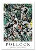 Poster Jackson Pollock Abstraction Green