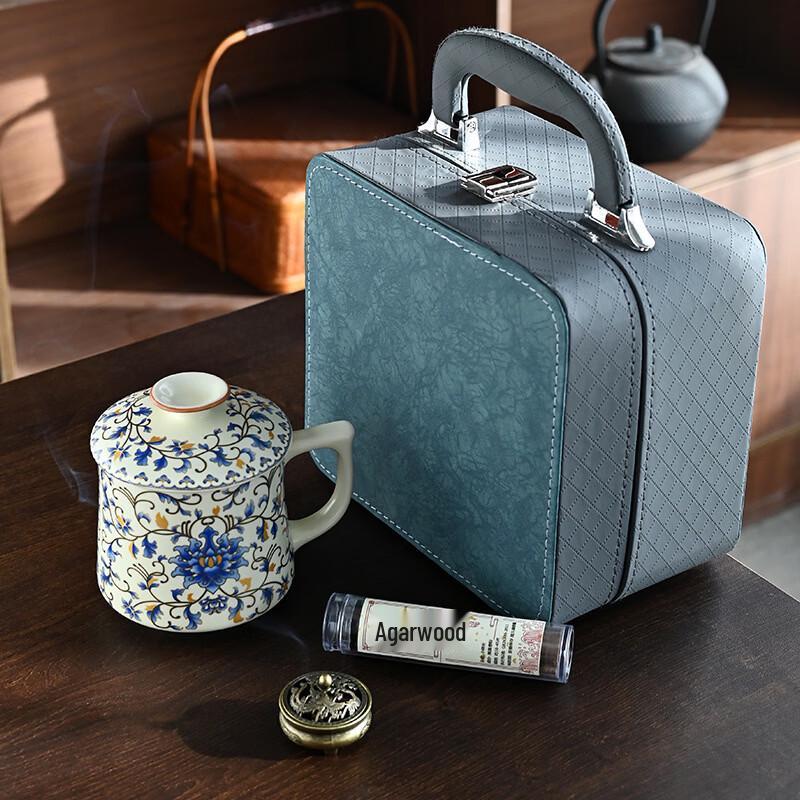 Creative Ceramic Tea Brewing Mug Gift Set