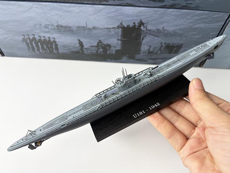 1/350 Scale Soryu Class U-Type Submarine Model - Finished Alloy Display Ornament