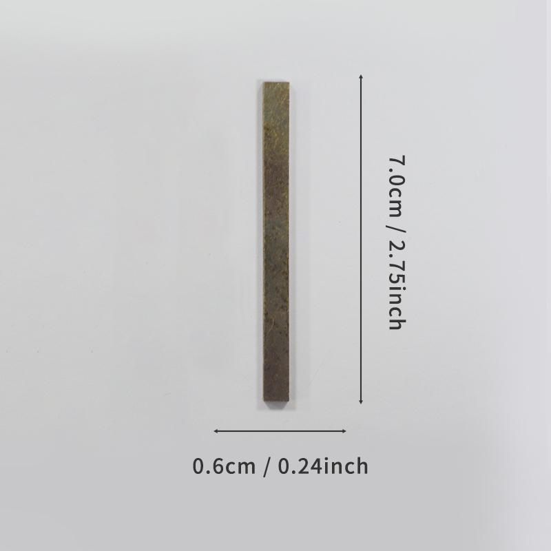 

Bronze Metal House Number with Magnets English Alphabet Letters for Apartment Room Door Plate Table Mailbox Number Stickers 7cm