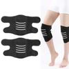 1 Pair Self Heating Knee Brace Elastic Arc Layered Sport Joint Protection Knee Brace Sleeve