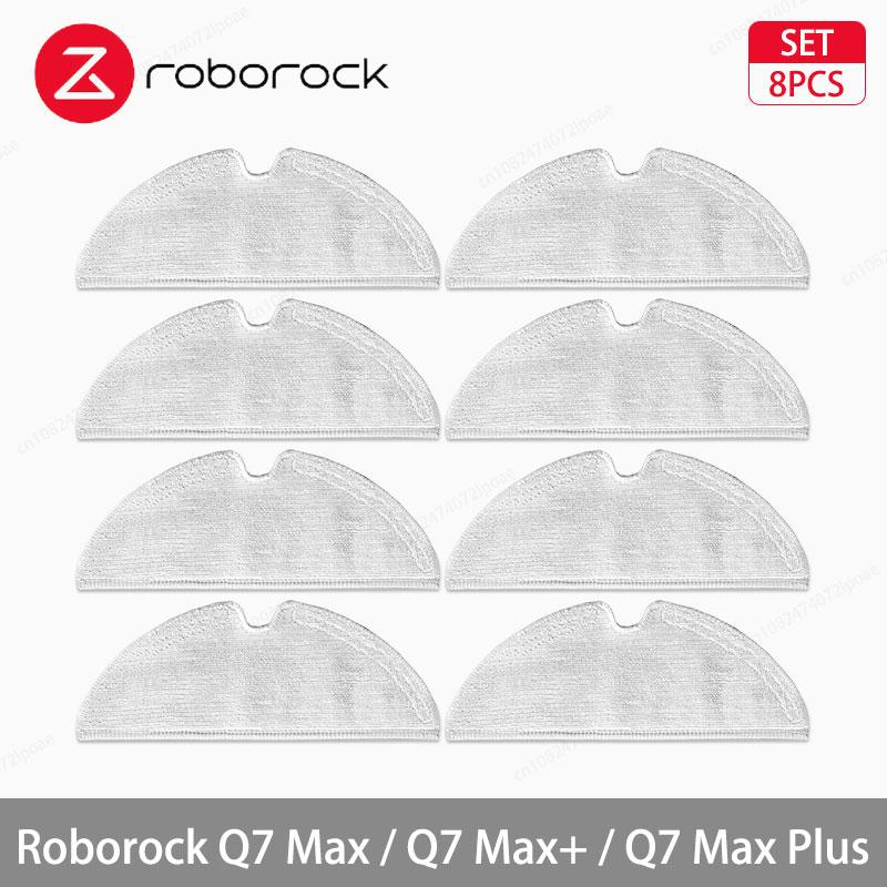 Roborock Q7 Max / Q7 Max+ / Q7 Max Plus Robot Vacuum Cleaner Accessories Side Brush Hepa Filter Mop Cloth Dust Bag Spare Parts