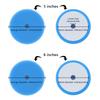 SEAMETAL 5PCS 5"/6 " Car Polishing Sponge Pads 130mm /155mm Foam Buffing Polish Pad Polishing Machine Wax Pads