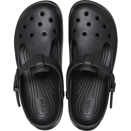 Crocs Classic Mary Jane Clog, Black, 23cm