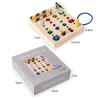 Wooden Led Switch Analog Circuit Board Children Puzzle Toy For Early Learning And Brain Development