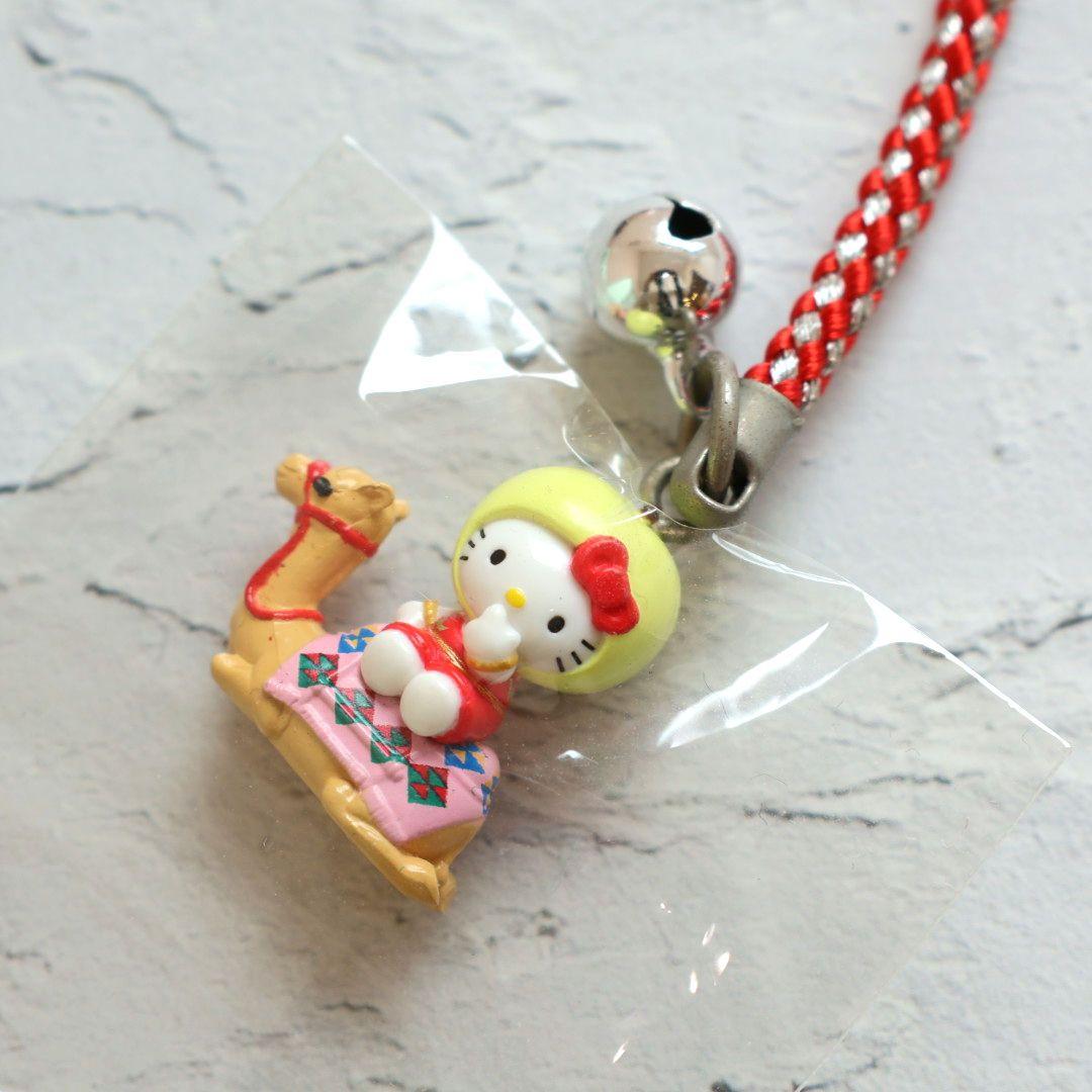 Local Kitty charm tag Tottori limited edition camel rider unopened 2006.