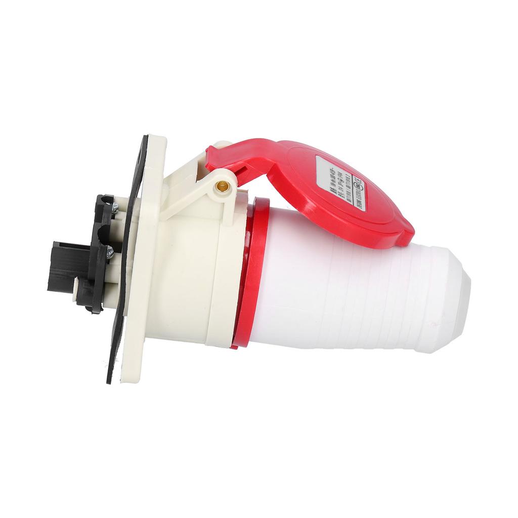 Fișă de alimentare cu 4 pini 3 faze Impermeabilă Set conector soclu cu montare ascunsă 380V415V 16A 3P+E